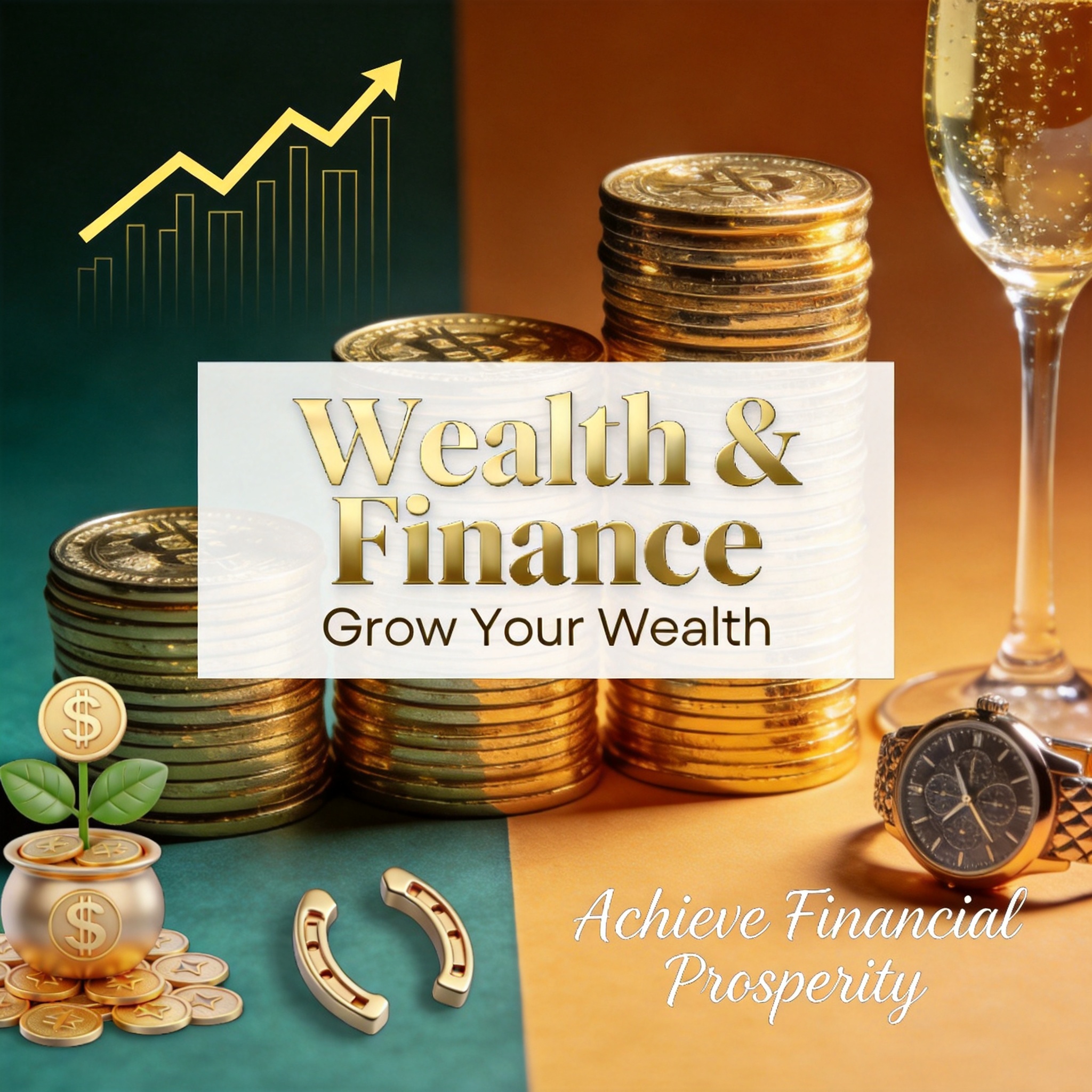 Wealth & Finance vision board images - curated collection for manifestation and goal setting