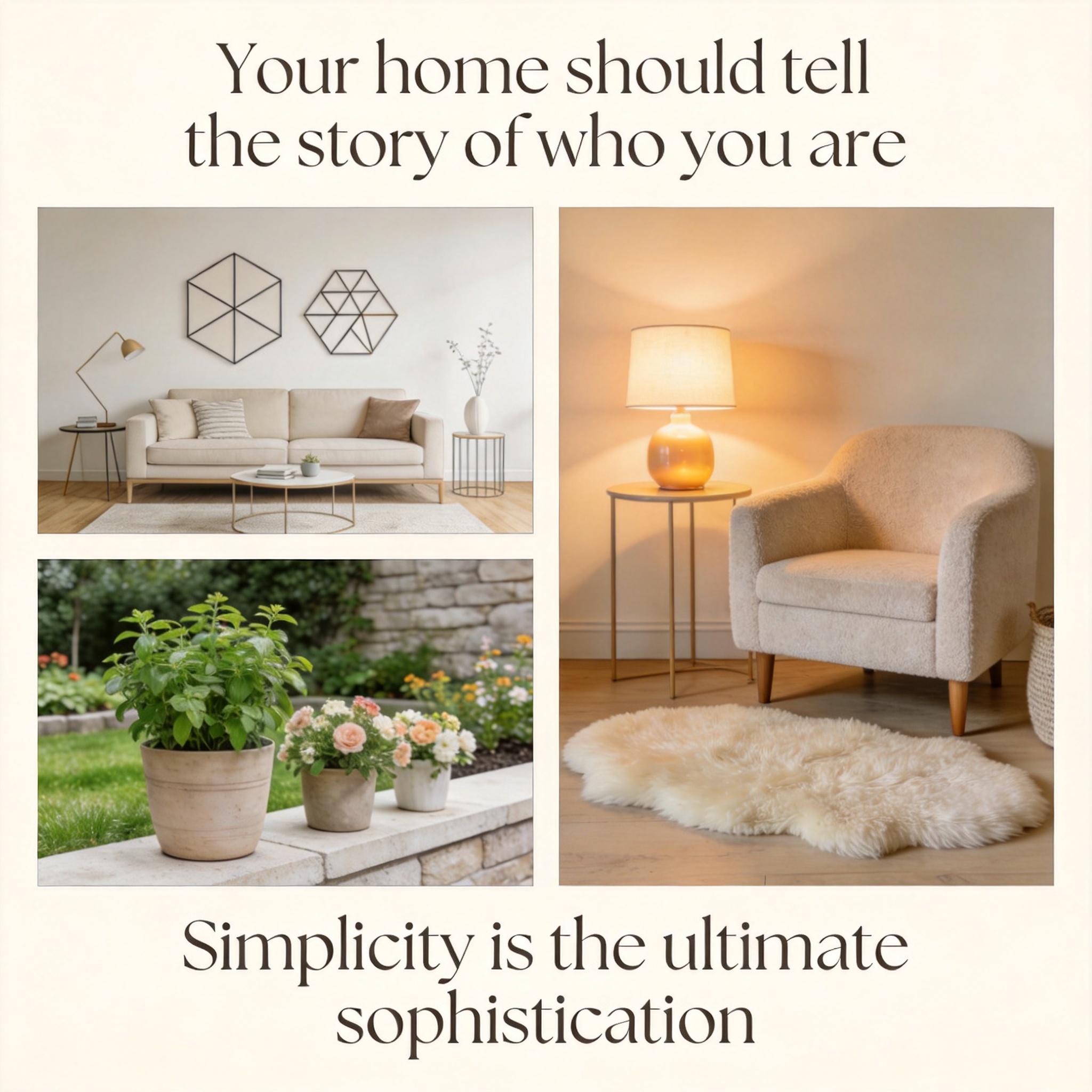 Home & Living vision board image - Minimalist Space by LXNUYYHYI