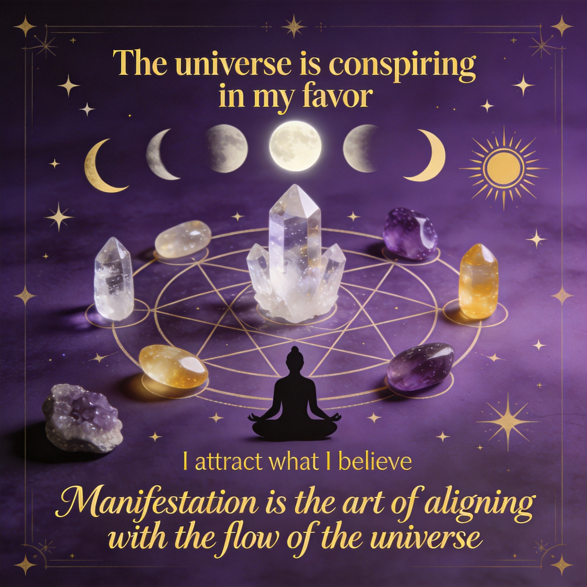 Spiritual & Manifestation vision board image - Law of Attraction by LXNUYYHYI